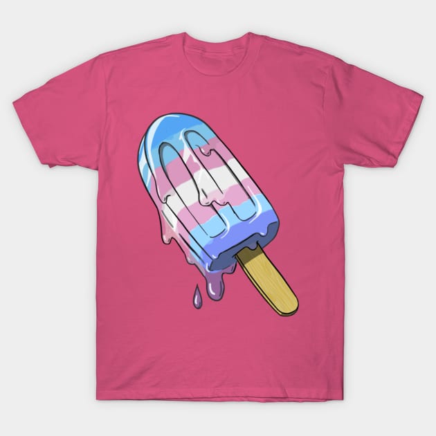 Trans Popsicle T-Shirt by Forsakendusk